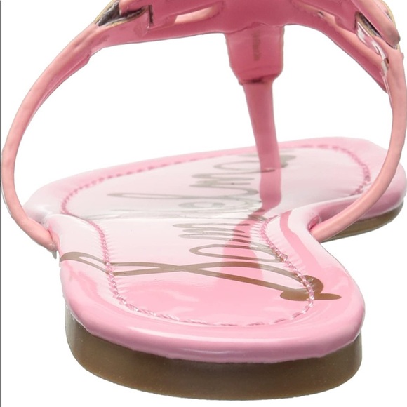 NWT Sam Edelman Pink Thong Sandal - Picture 5 of 12